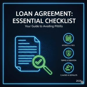 대출계약서 체크포인트