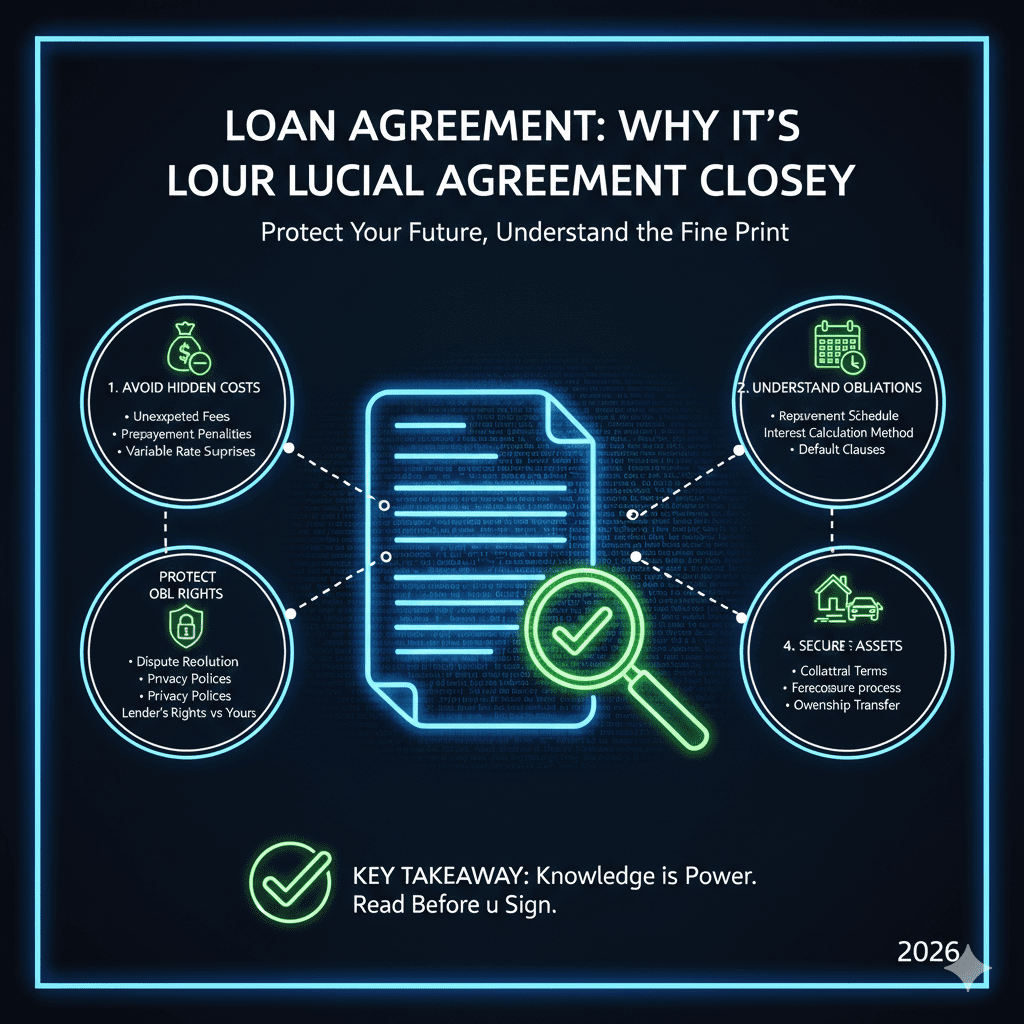 금융 계약서를 이해할 때 알아야 할 기본 항목